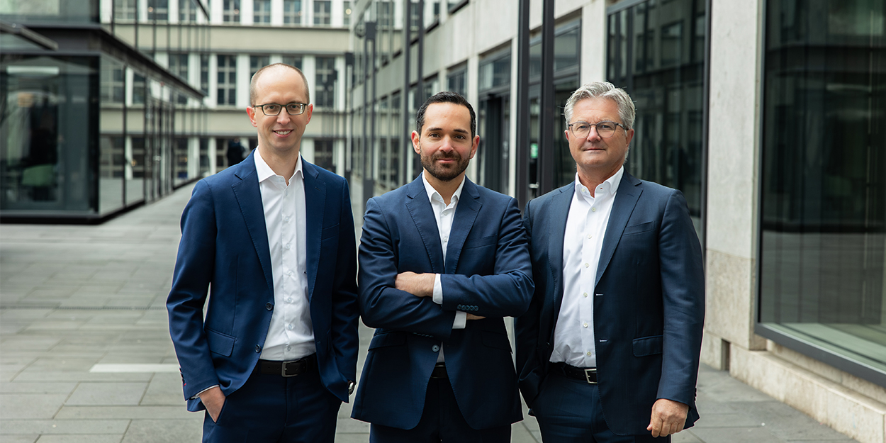 De gauche à droite : Nicolas Peter, Claudio Henseler et Reto Hartmann (Aquila Investment Partner). (Photo : DR)